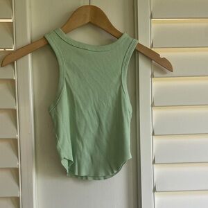 Wild Fable Mint Green Ribbed Tank Top